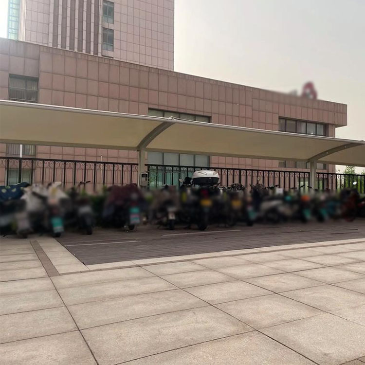 锦屏县膜结构电动车棚